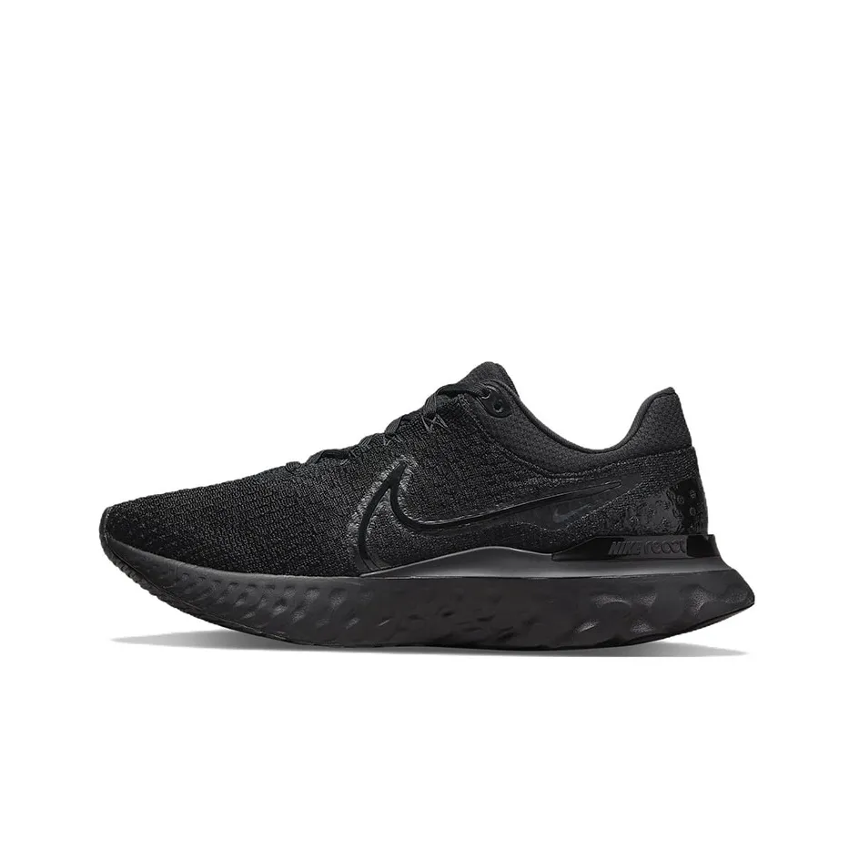 Nike React Infinity Run Flyknit 3 'Triple Black'