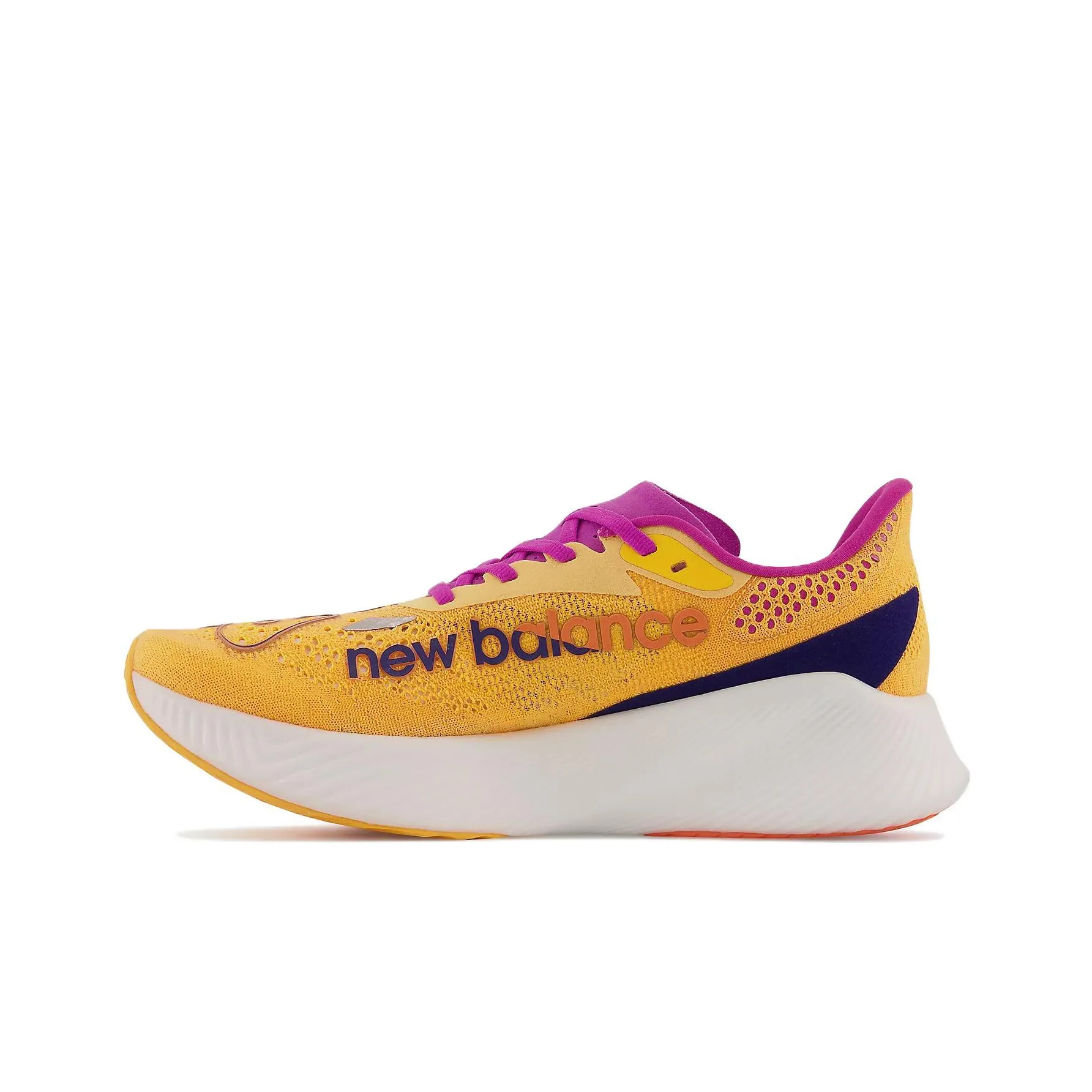New Balance NB FuelCell Running Shoes Men Low Top Light Orange