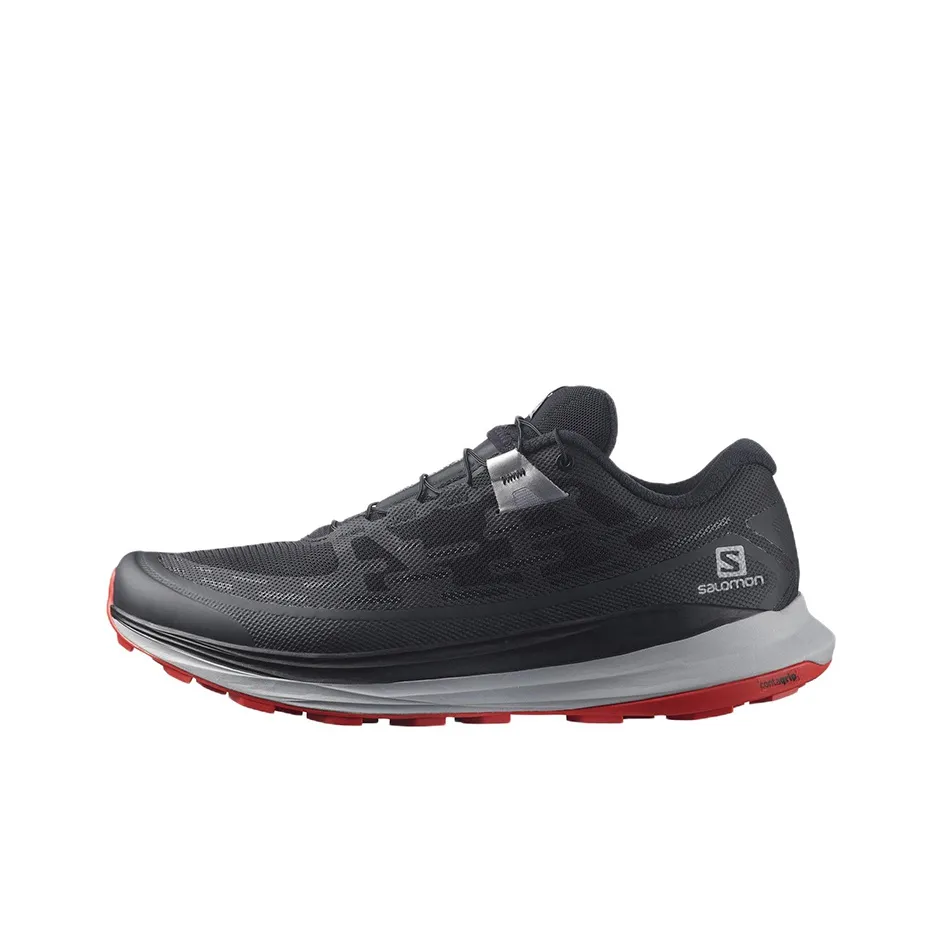 SALOMON Ultra Glide 2 Abrasion Resistant Low Top Trail Running Shoes Men's Black
