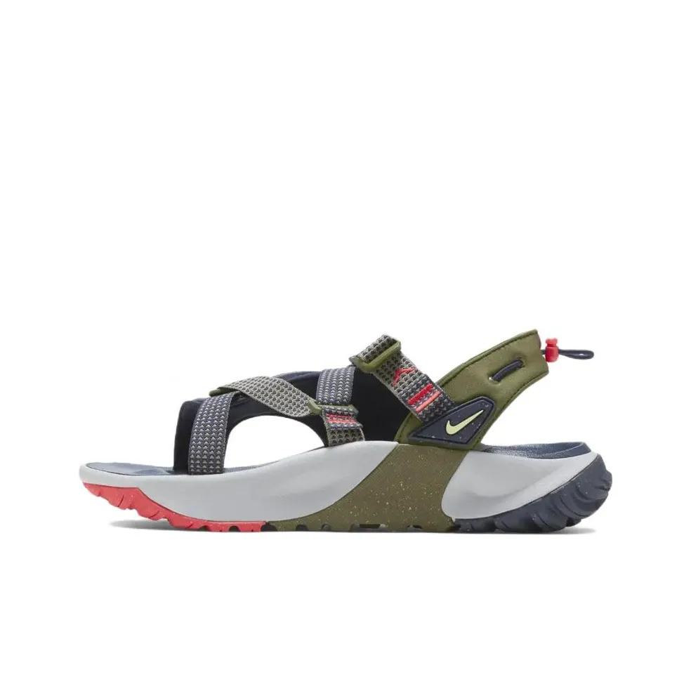 Nike Oneonta Beach Sandals Men Gray/Green