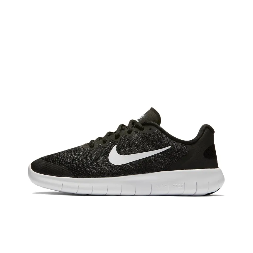 Nike Free Rn 2017 'Black Dark Grey' Gs