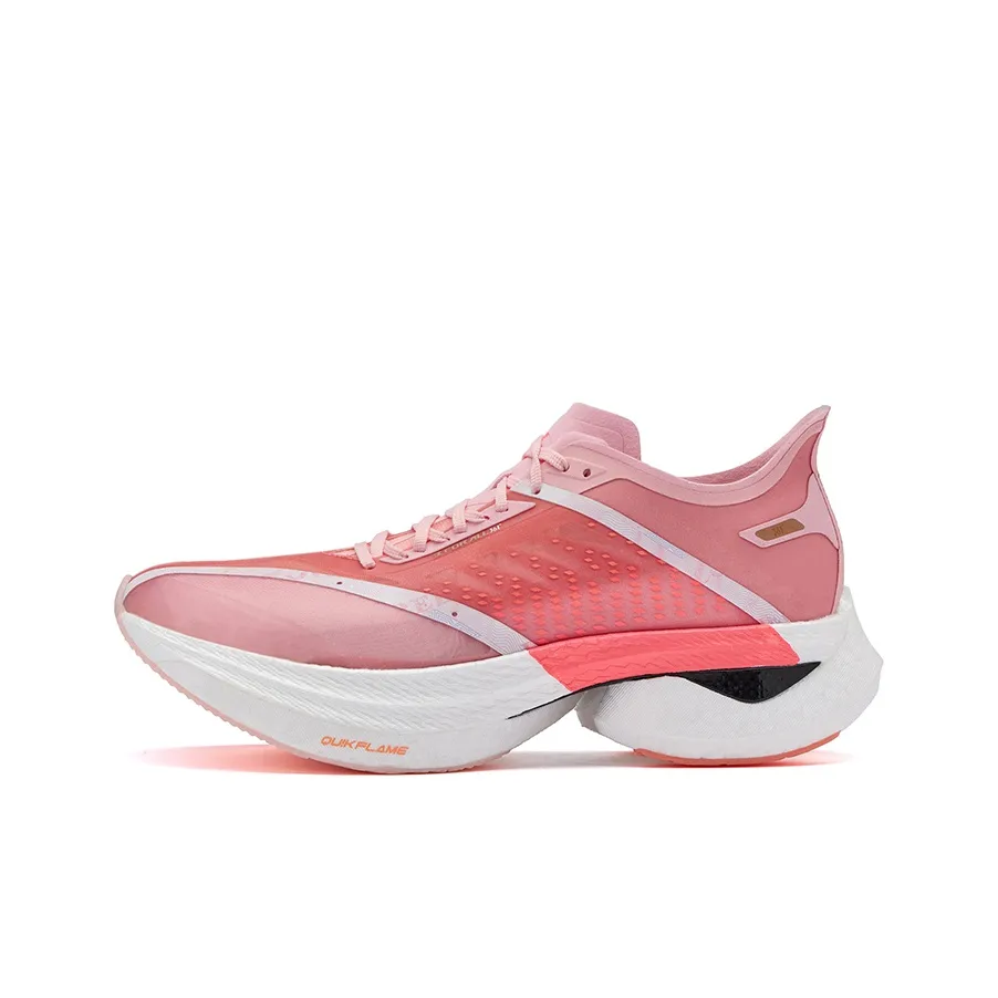 361° Speeding Shock Absorbing, Non Slip, Wear Resistant, Breathable And Lightweight Low Top Running Shoes Men's Pink