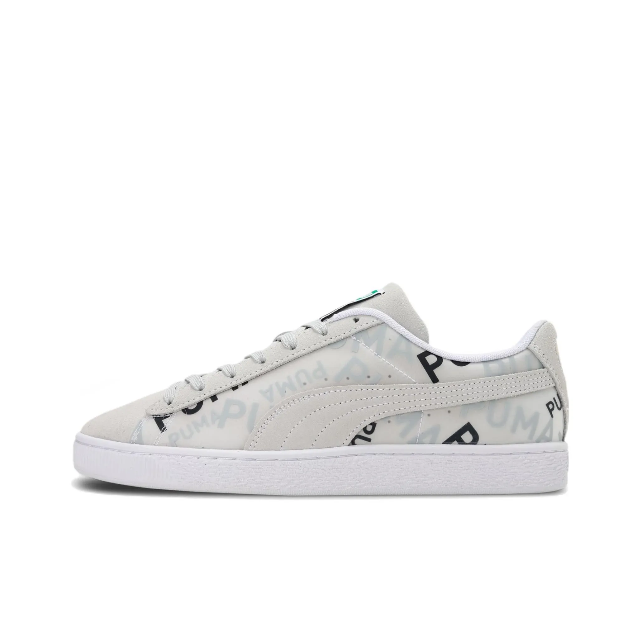 Puma Suede Gray Black White