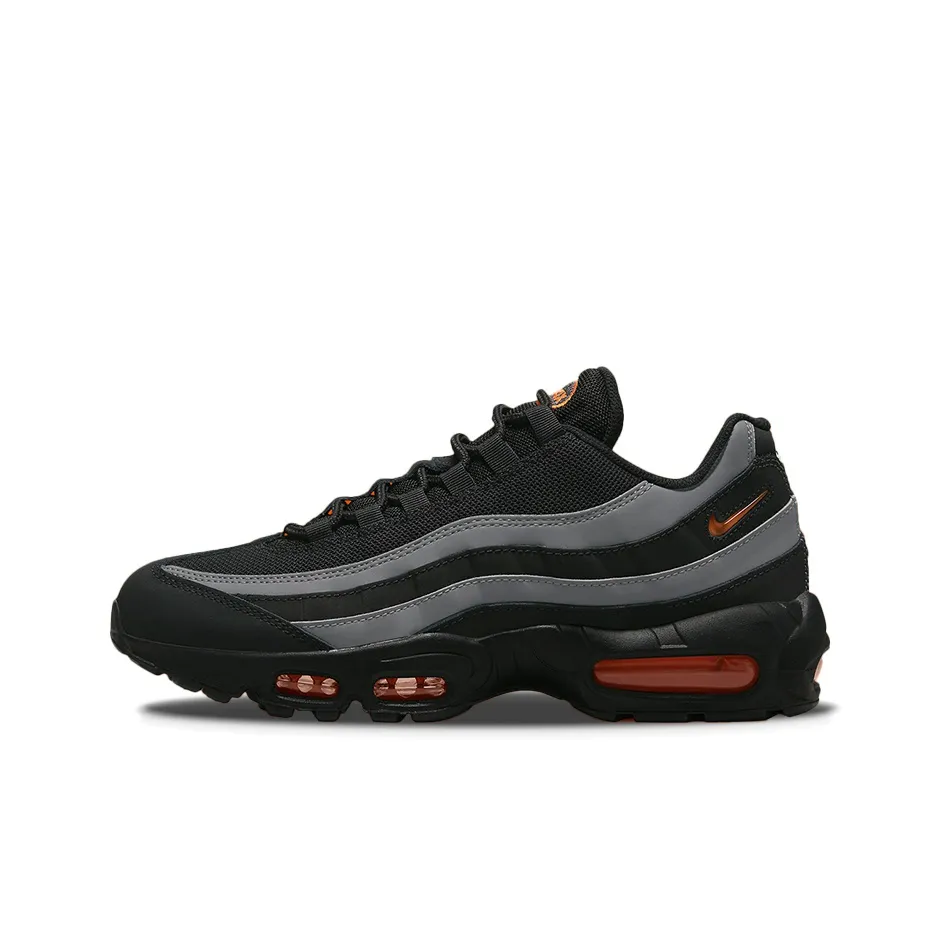 Nike Air Max 95 Black Grey Safety Orange