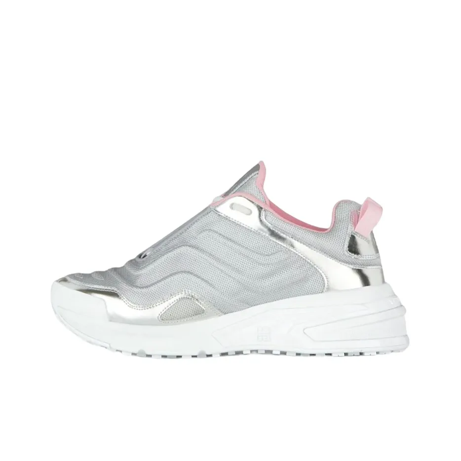 Givenchy Низкий топ Повседневная обувь Женская Серебряный Серый