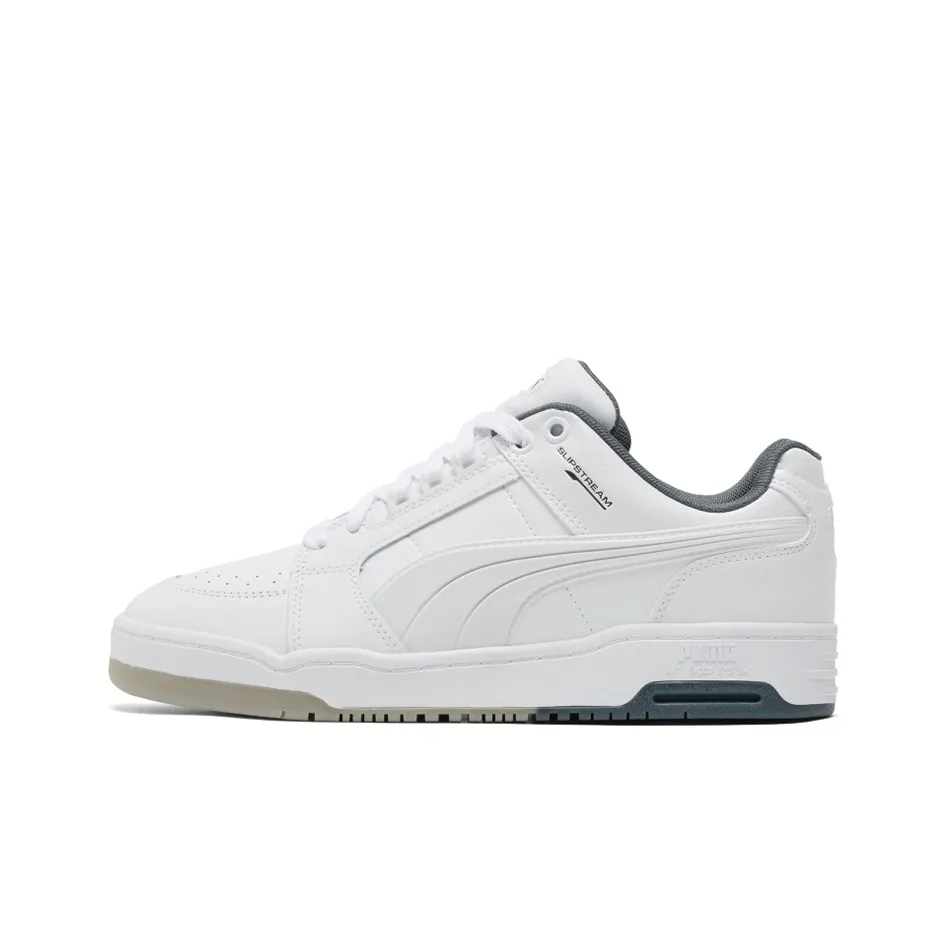 PUMA Slipstream Lo Комплект Низкие Кроссовки для Скейтбординга Унисекс Белые Серые