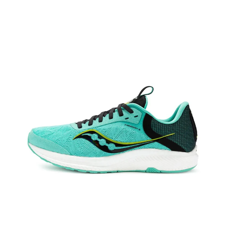 Saucony Freedom 5 Shock Absorbers Slip Resistant, Abrasion Resistant, Lightweight Low Top Running Shoes Women's
