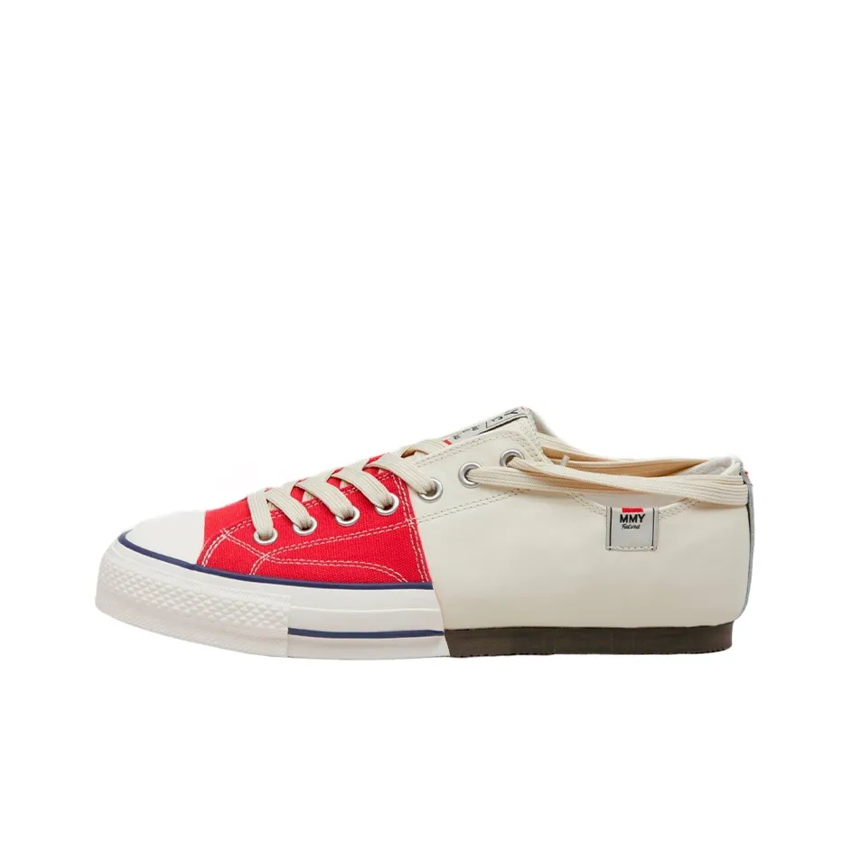 Nigel Cabourn x MIHARA YASUHIRO Skateboard Shoes Unisex Red White