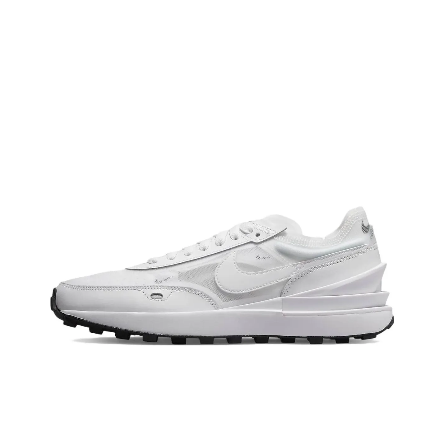 Nike Waffle One White Black White Women's