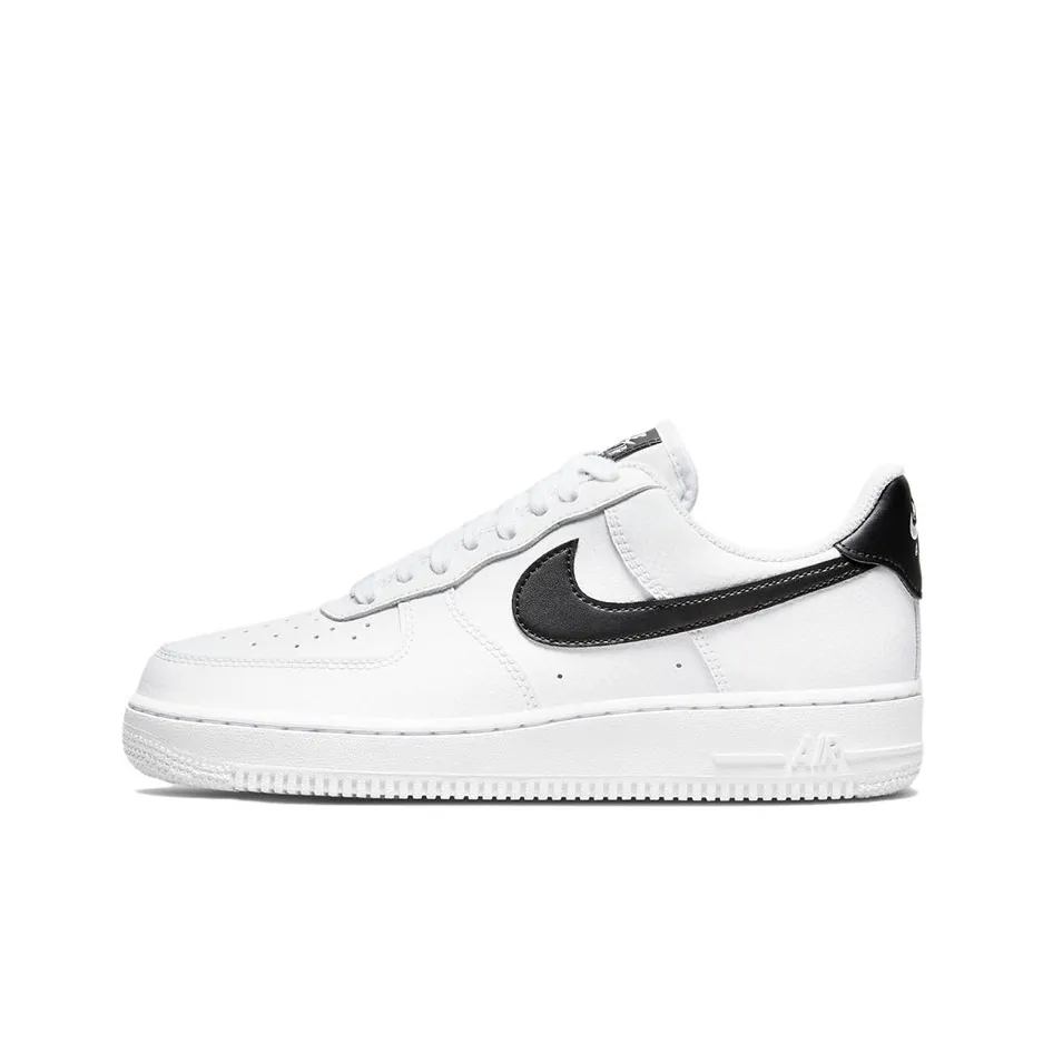 Nike Air Force 1 Low Топ Скейтборд Кроссовки Женские Белые Черные