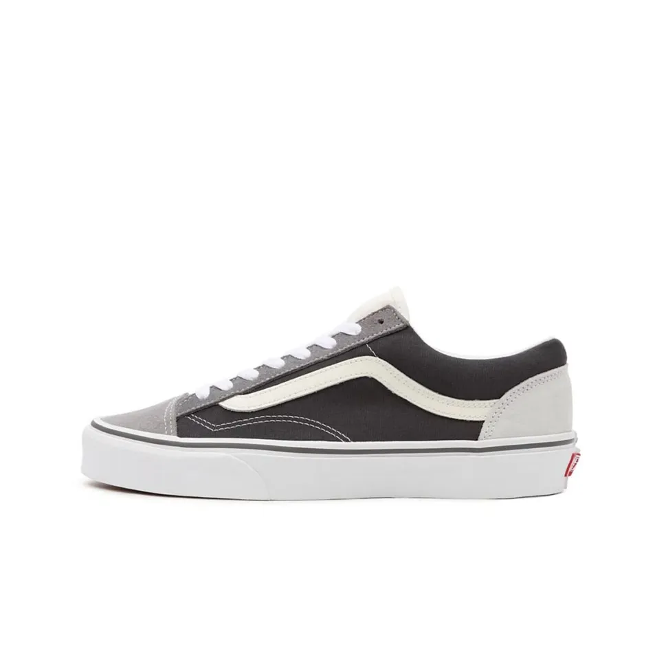 VANS Style 36 Low Топ Скейтборд Кроссовки Унисекс Серый Черный