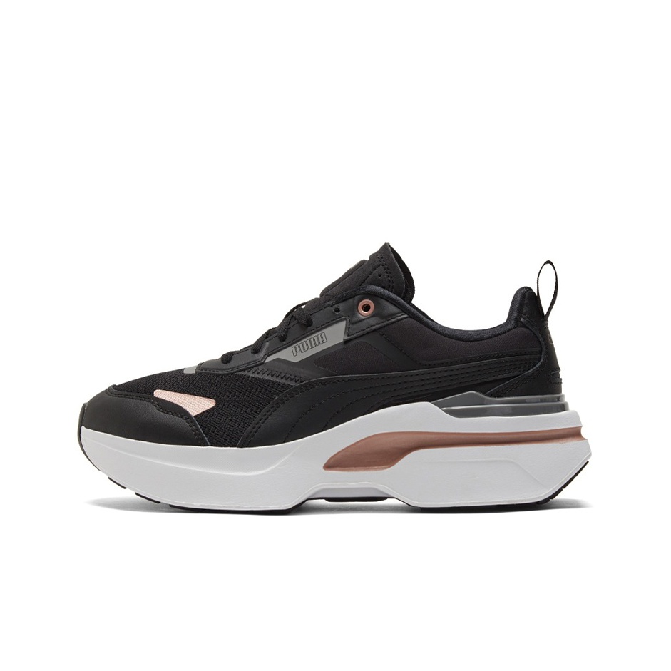 puma shoes black and rose gold