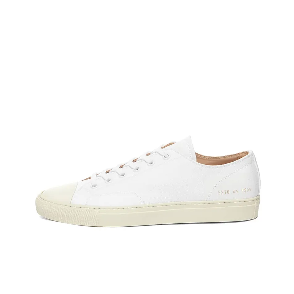 COMMON PROJECTS Tournament Low Top Stylish Skateboarding Shoes Men's White