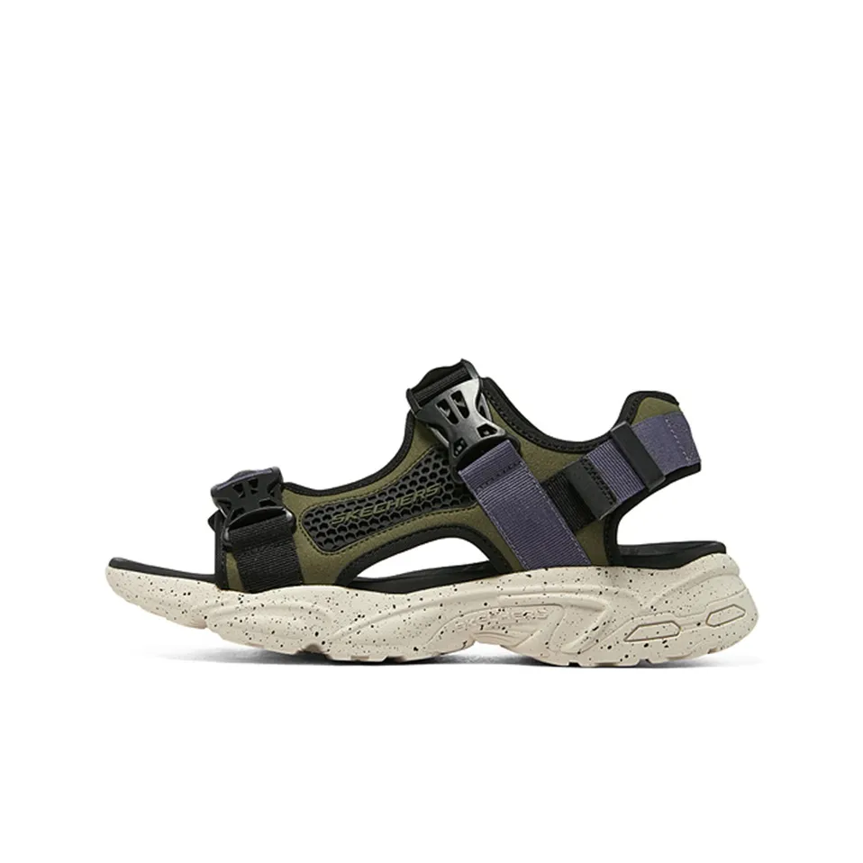 Skechers Stamina Sandal Пляжные сандалии Мужские Оливковый Черный