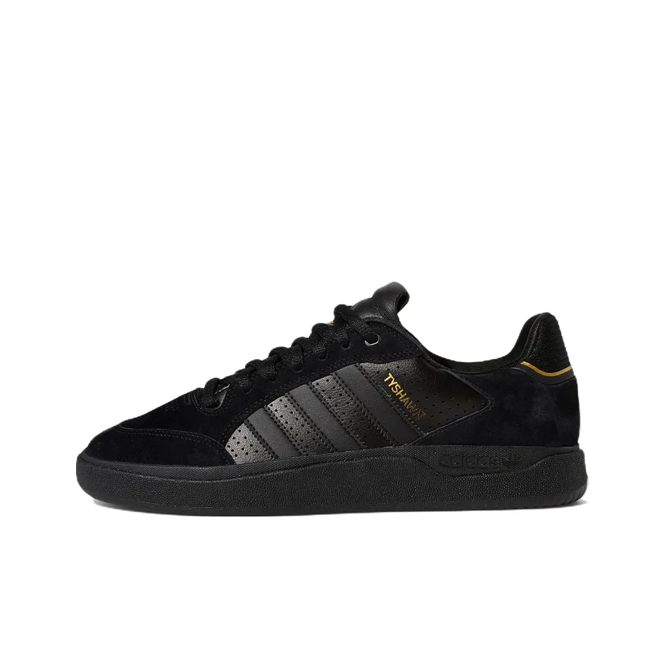 Adidas Tyshawn Low Black Gold Metallic