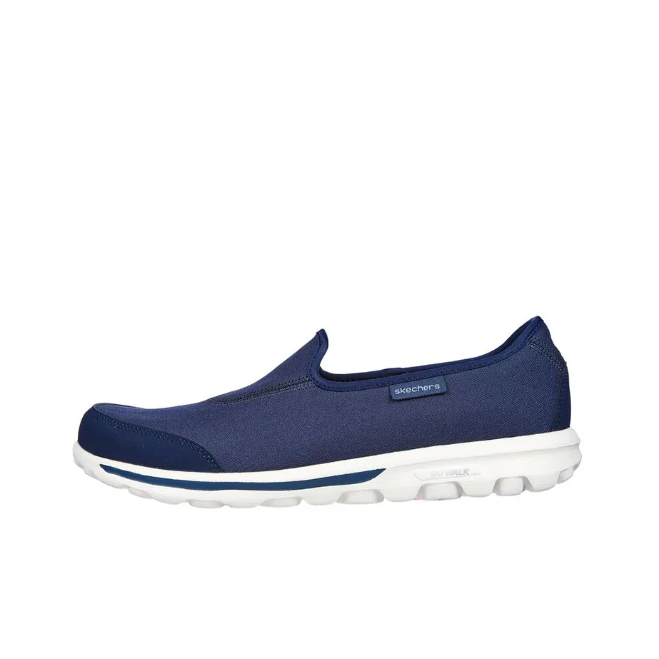 Skechers Go Walk Classic Ideal Sunset Low Top Casual Shoes Women's Marine Blue
