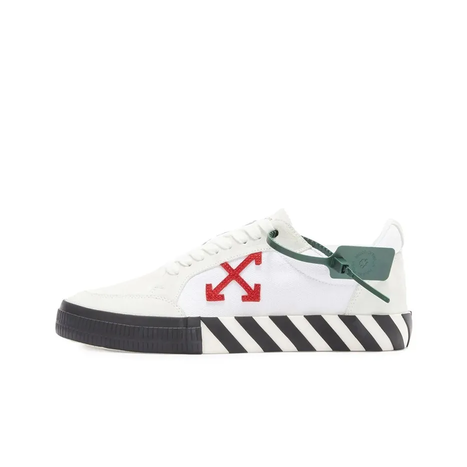 OFF WHITE Vulc Low White Red Black SS22