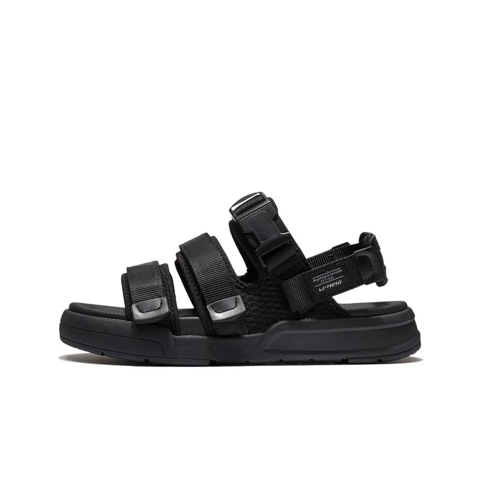 LiNing Coca Sports Sandals Northside Black