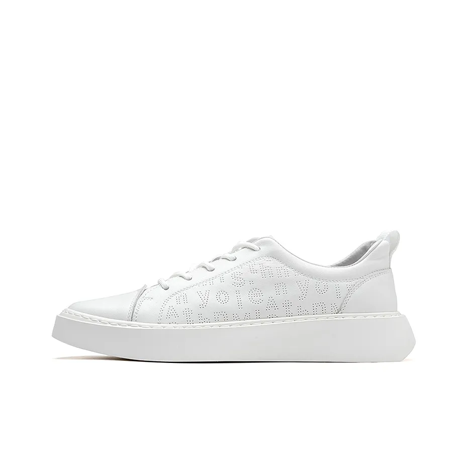 Anthony Miles Stylish Skateboarding Shoes Men's White
