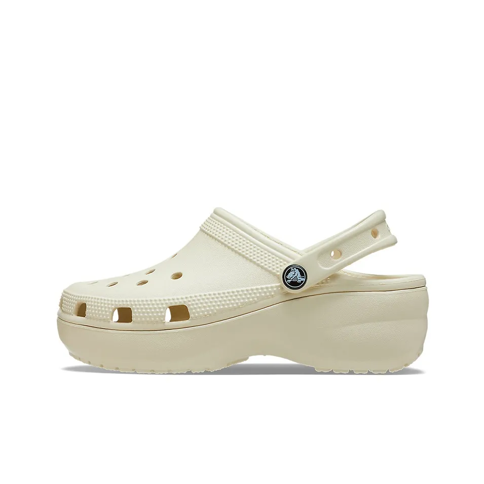 Crocs Classic Platform Clog Bone Women
s