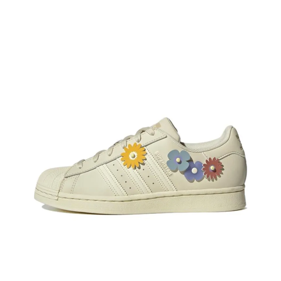 Adidas Superstar 'Floral   Sand' Women's