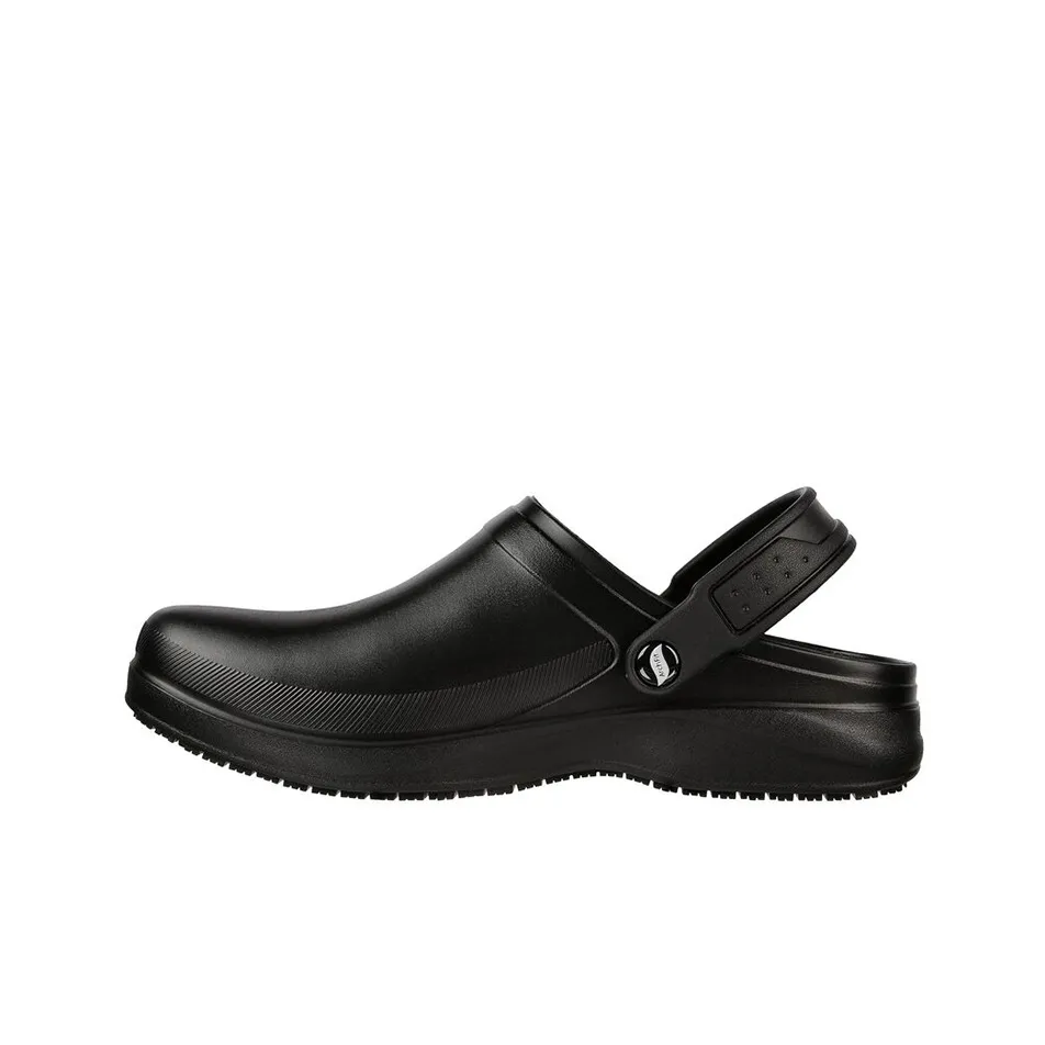 Skechers Arch Fit Резиновая подошва Быстросохнущий Обувь Wrap Вверх Сандалии Мужской Черный