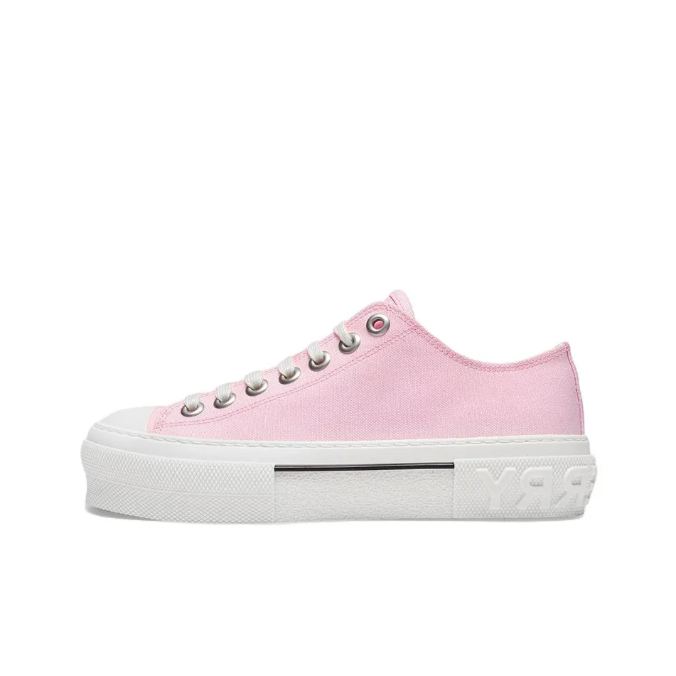 Burberry Low Top Pink Women's