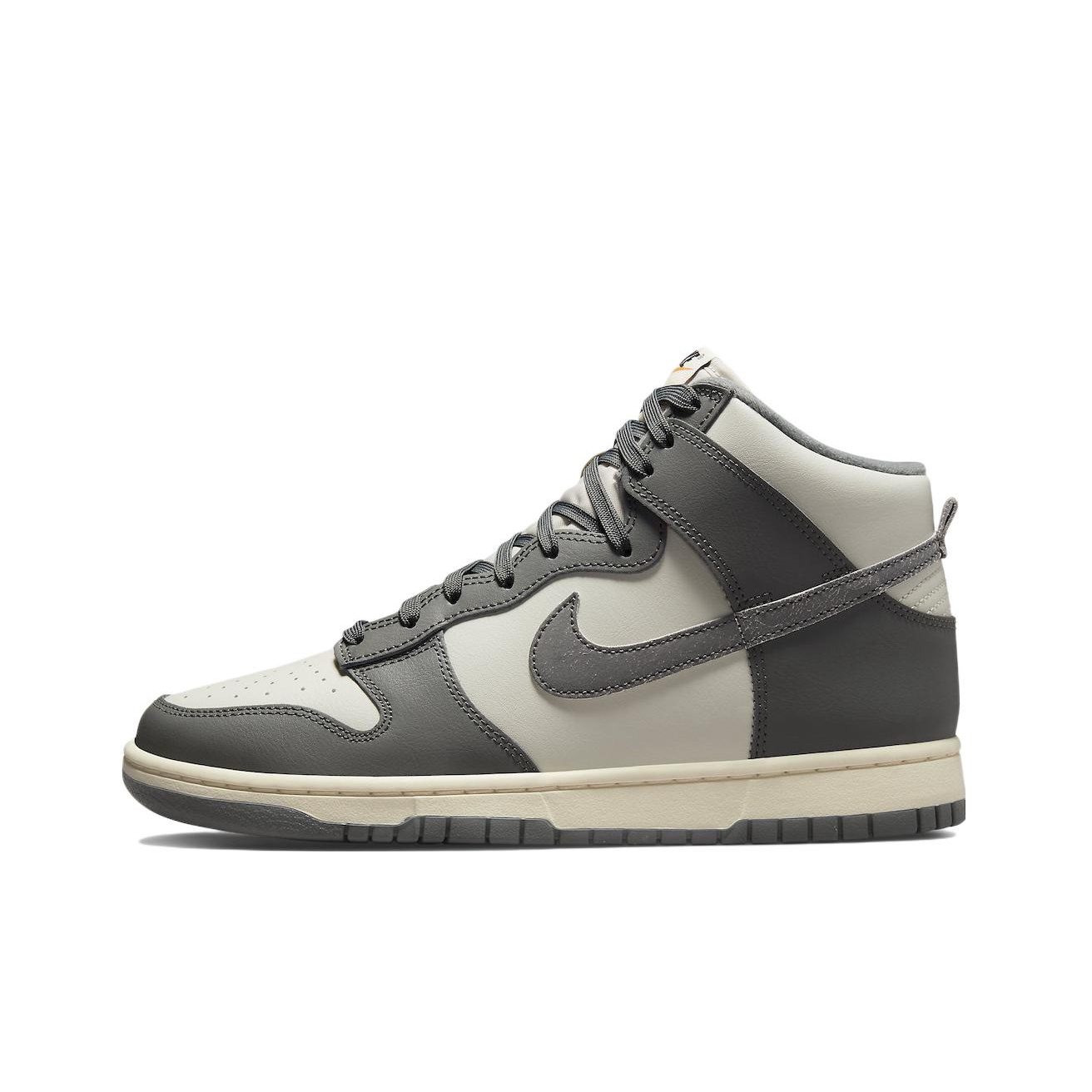 black and grey nike high tops