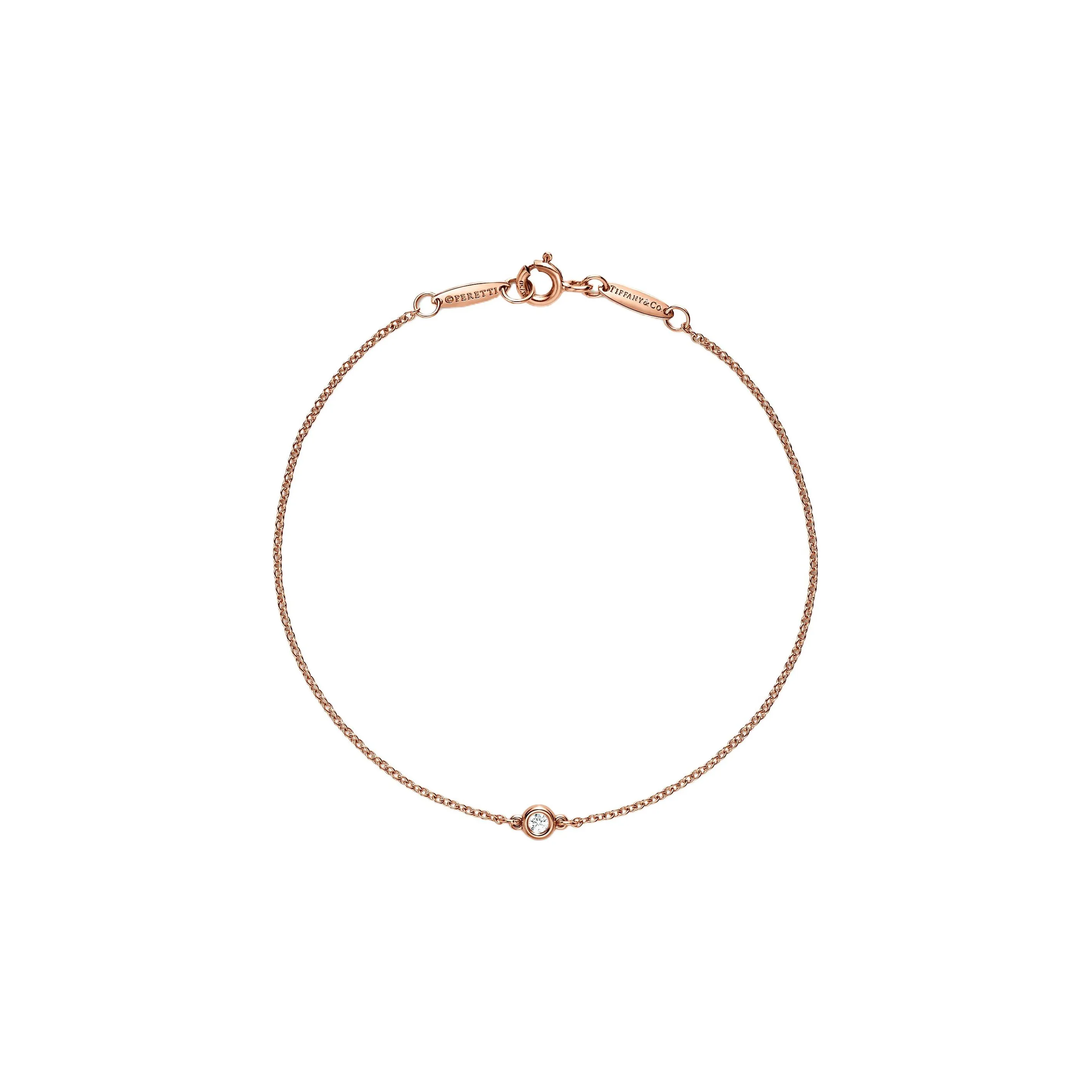 TIFFANY & CO. Elsa Peretti® 18K Diamonds Bracelets Unisex