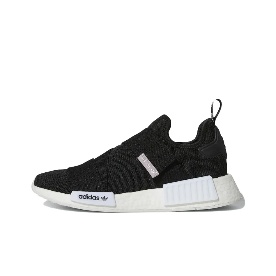 Adidas Originals NMD_R1 Устойчивый к истиранию Дышащий Низкий Топ Casual Женский Черный