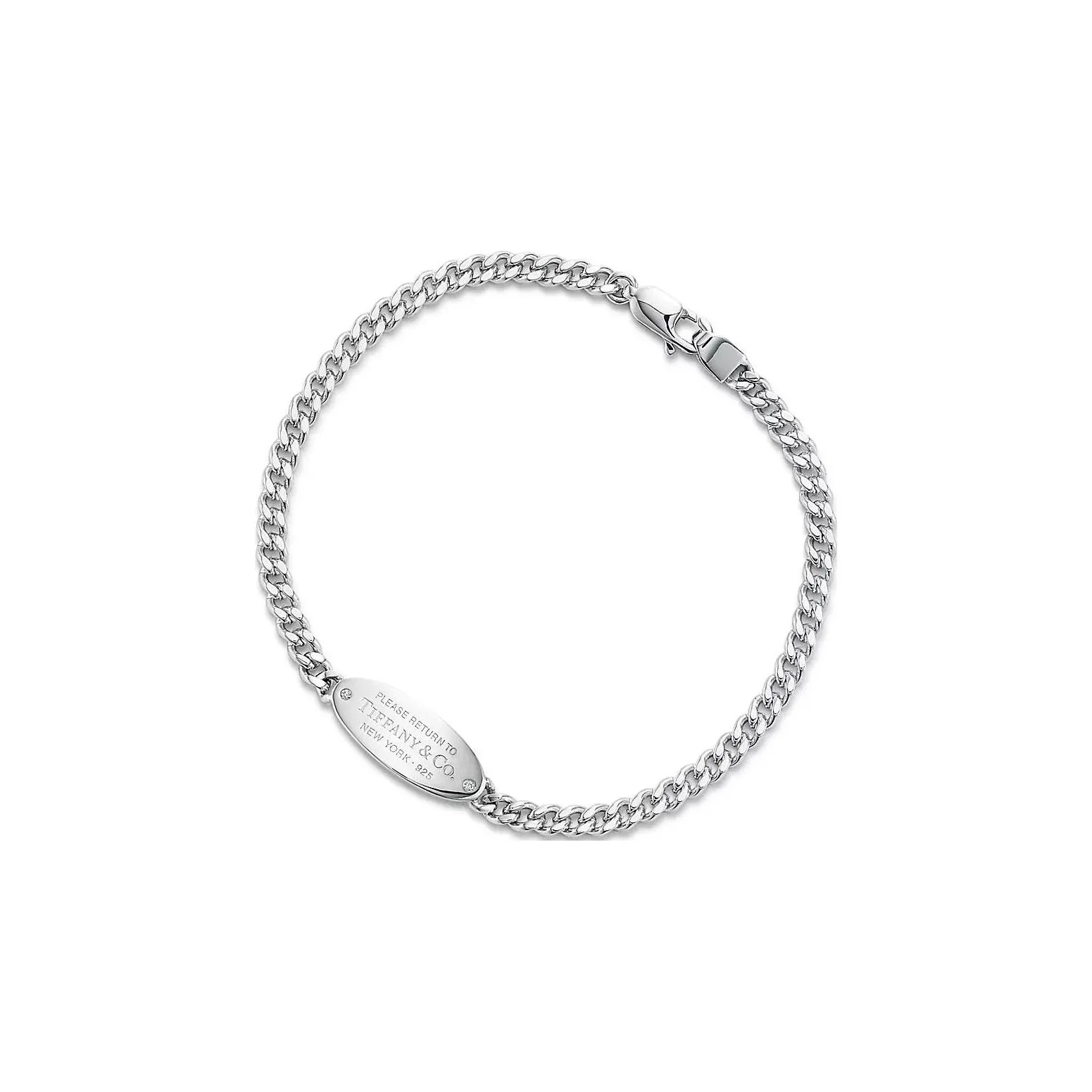 TIFFANY & CO. Return To Tiffany Collection Bracelets Unisex Silver