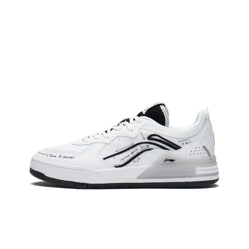 Подкладка Wei Wu V1 противоскользящие устойчивые к истиранию легкие низкий топ кроссовки для скейтбординга мужские белый черный