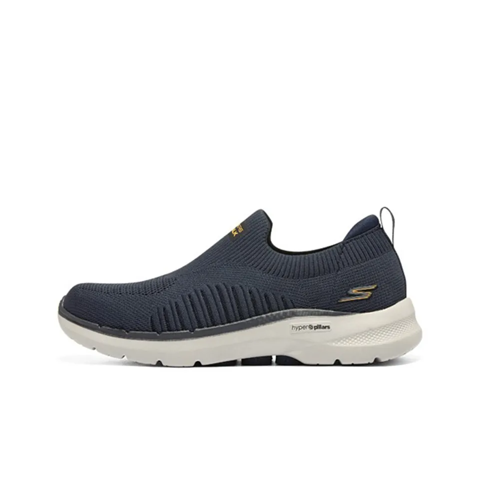 Skechers Go Walk 6 Low Топ Casual Мужской Синий