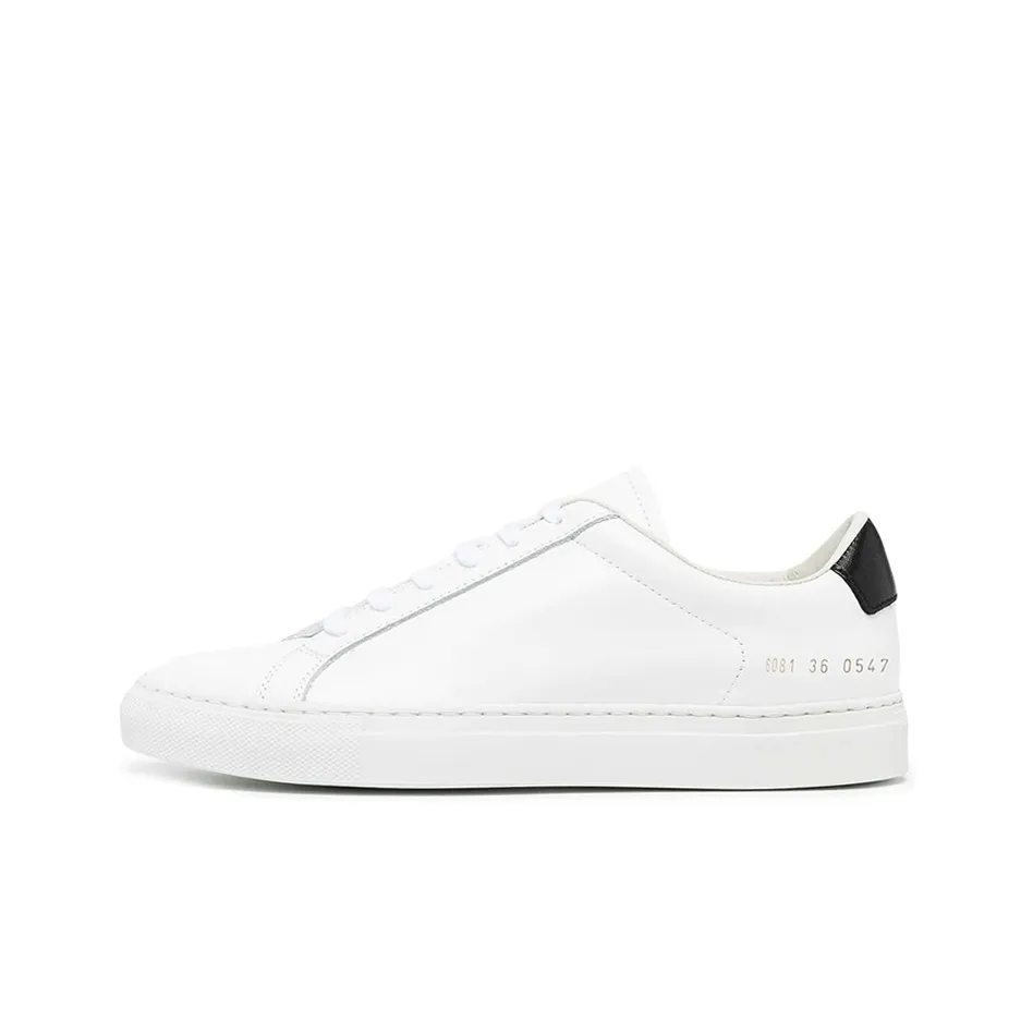 COMMON PROJECTS Achilles Suede Low 'White Black' Women's
