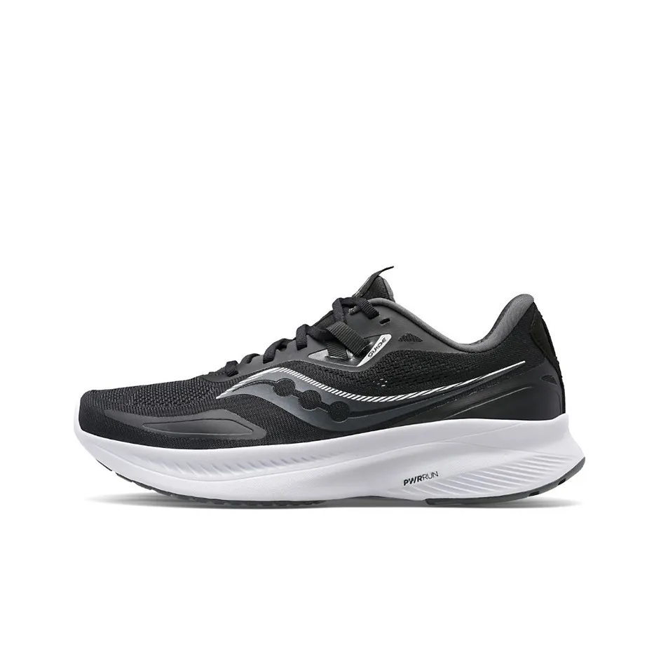 saucony Guide 15 'Black White'