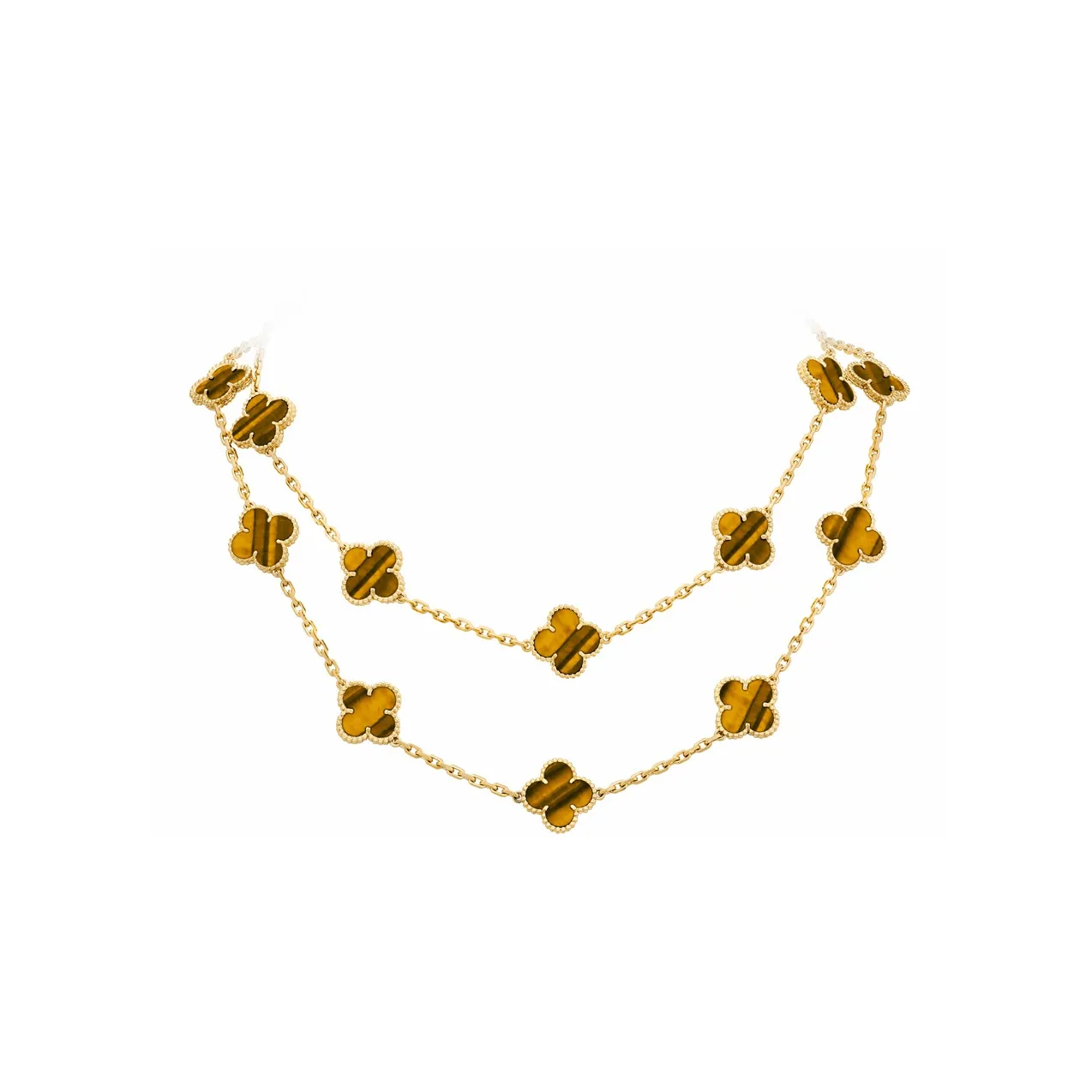 Van Cleef & Arpels Karat Gold Necklaces Women's