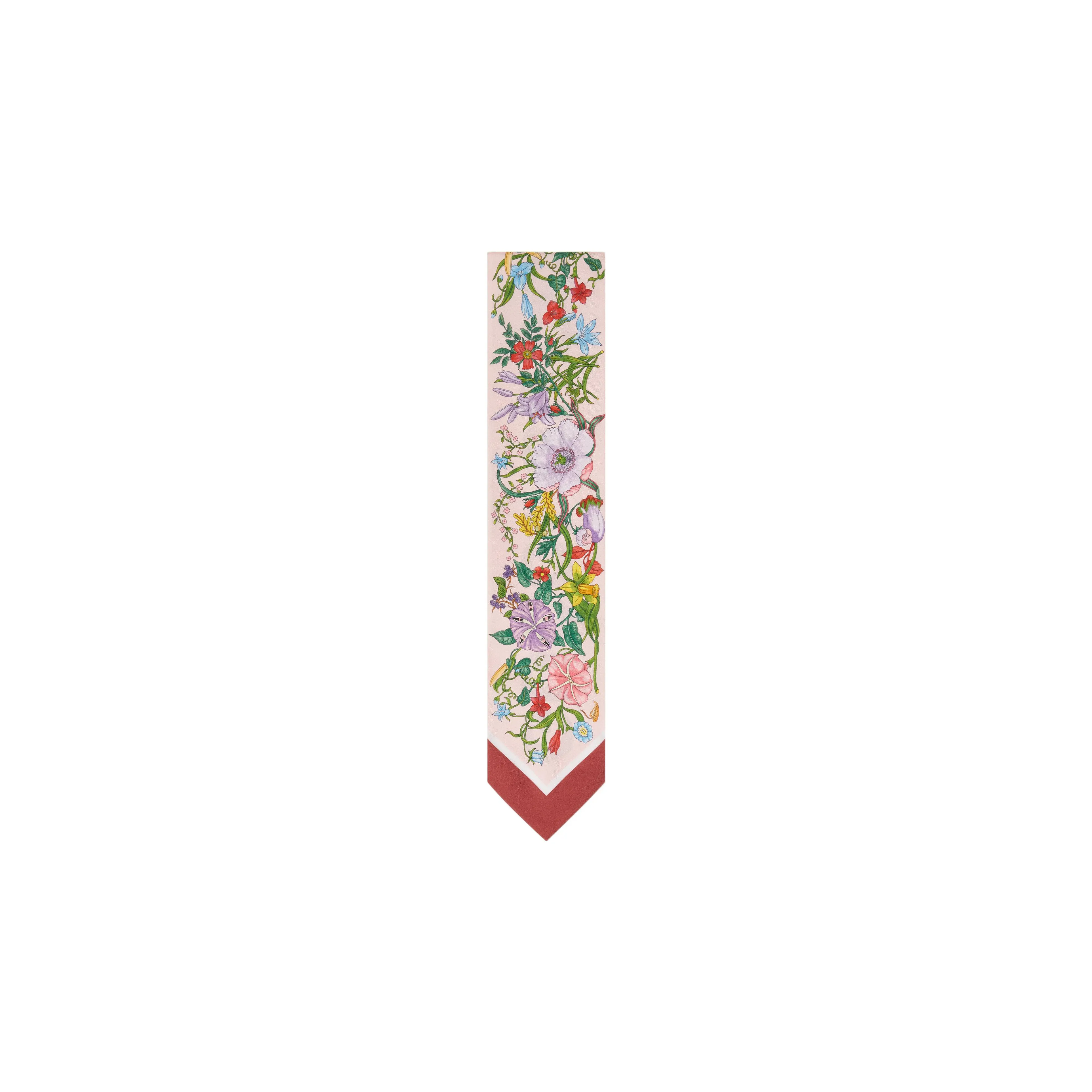 GUCCI Flora Ties Women's Pink