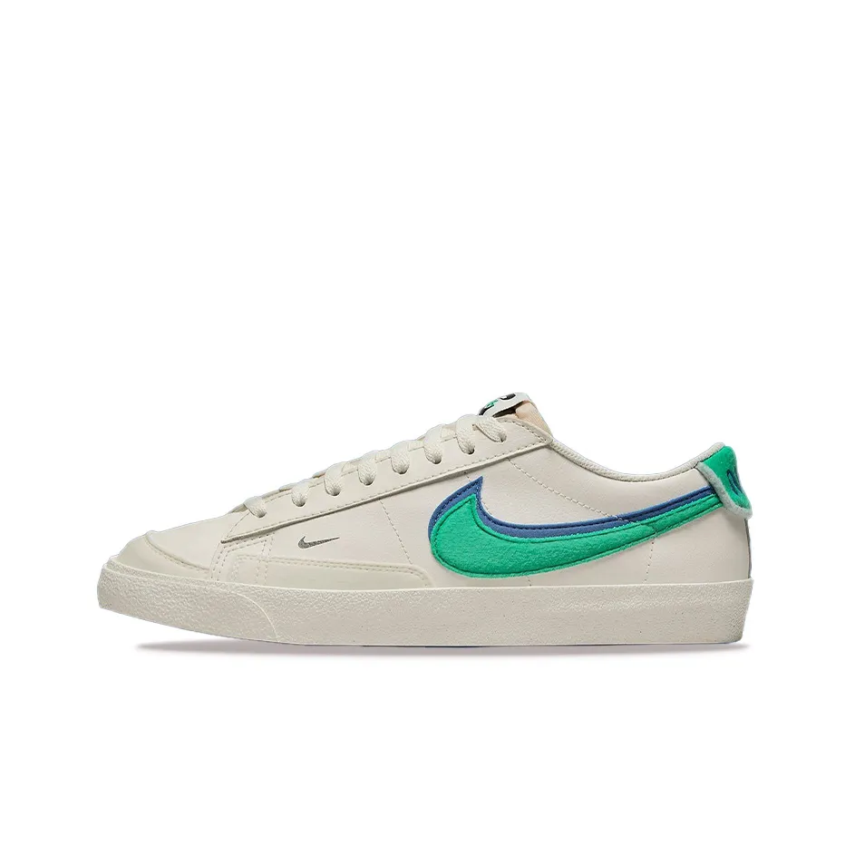 Nike Blazer Low 72 Double Swoosh Sail Green Blue