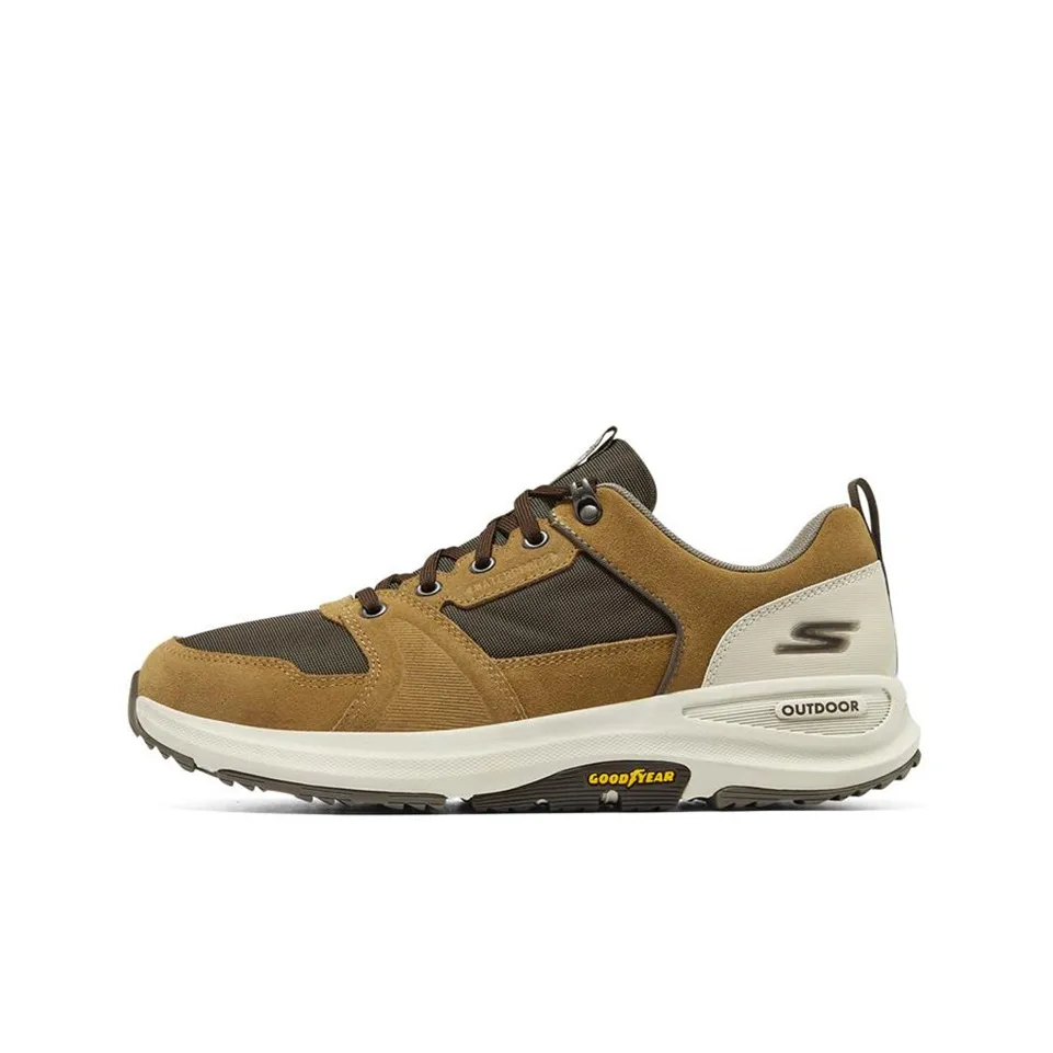 Skechers Go Walk Outdoor Low Top Casual Shoes Men's Tan