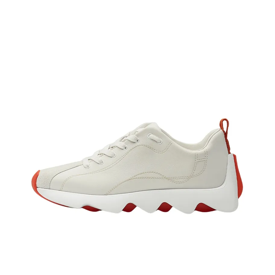 hermes evelyne Cushioning Low Top Casual Shoes Women's White