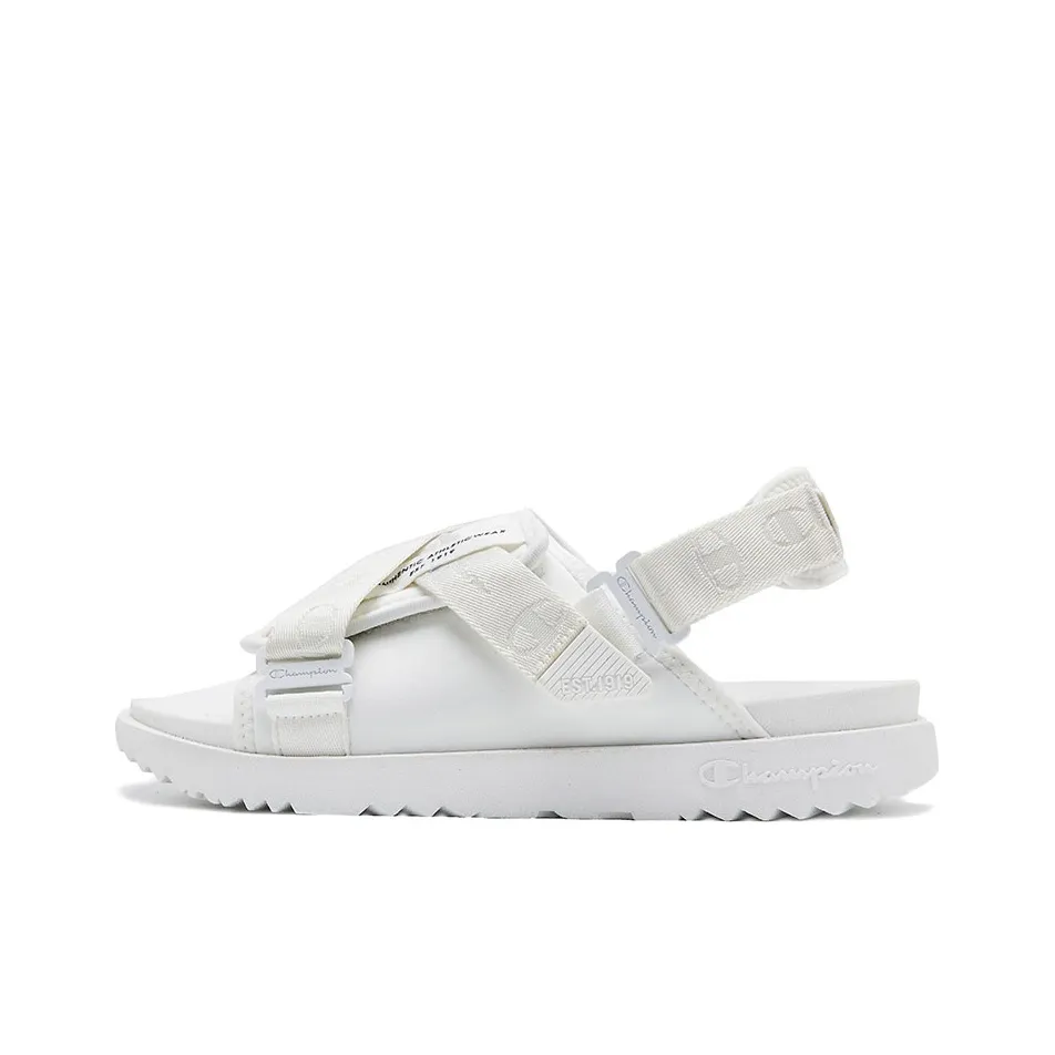 Champion Campus Beach Sandals Unisex White
