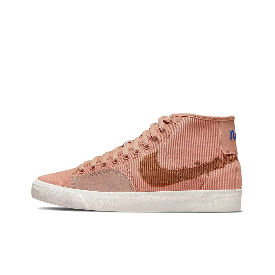Nike Blazer Court Mid Premium Sb 'Rose Whisper Burnt Sienna'