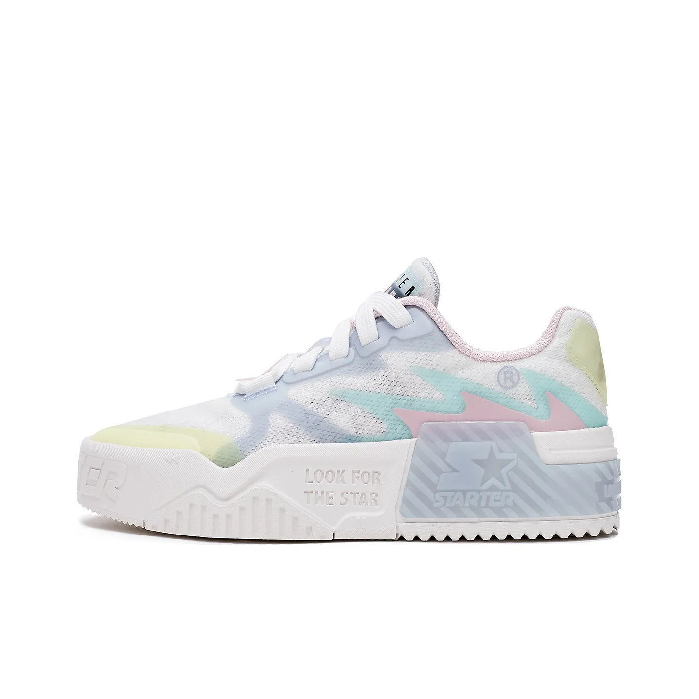 STARTER Sound Wave VOL Collection Breathable Low Top Skateboard Shoes Women's Multicolor