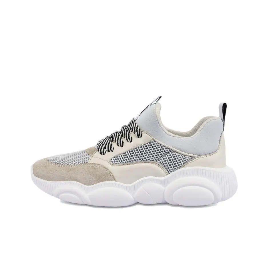 MOSCHINO Тедди Низкий Топ Толстая Подошва Кроссовки Женские