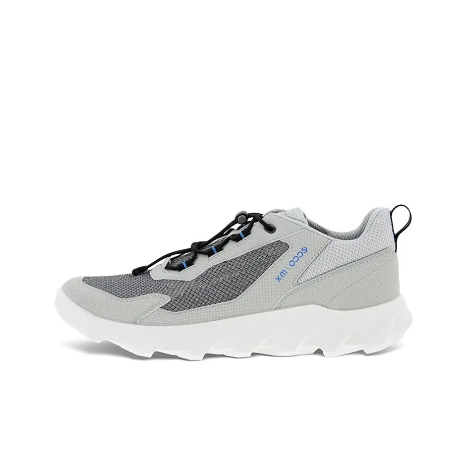 Ecco Drive Anti Slip And Wear Resistant Coverage Low Top Running Shoes Men's Gray