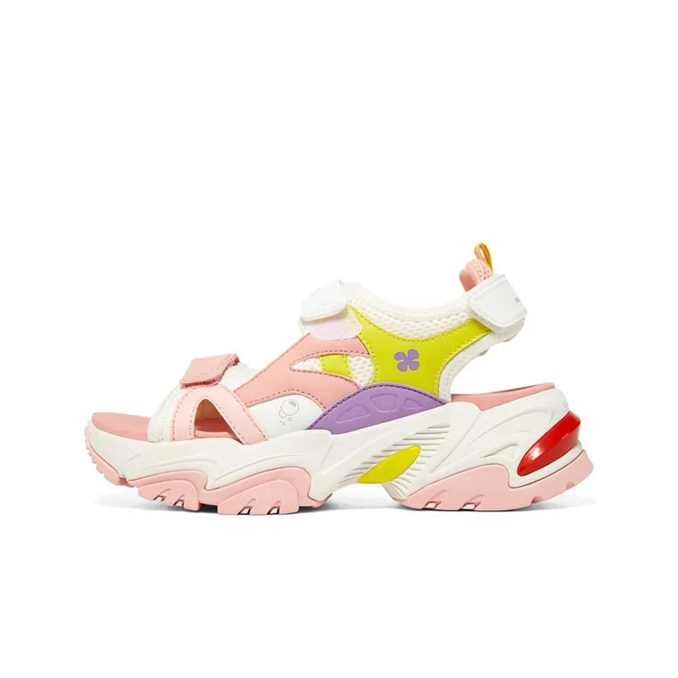 Skechers Stamina V2 SpongeBob Mecha Sandal Beach Sandals Women's White Pink