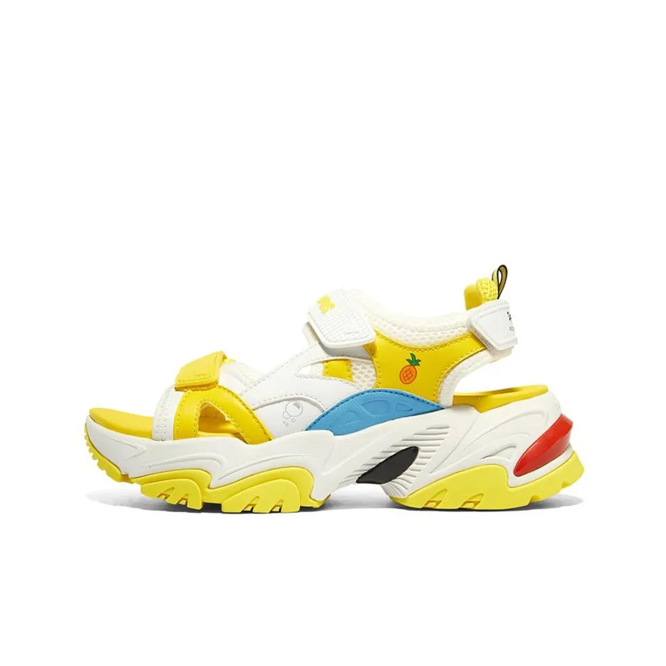 Skechers Stamina V2 Пляжные сандалии Женские Желтый Белый