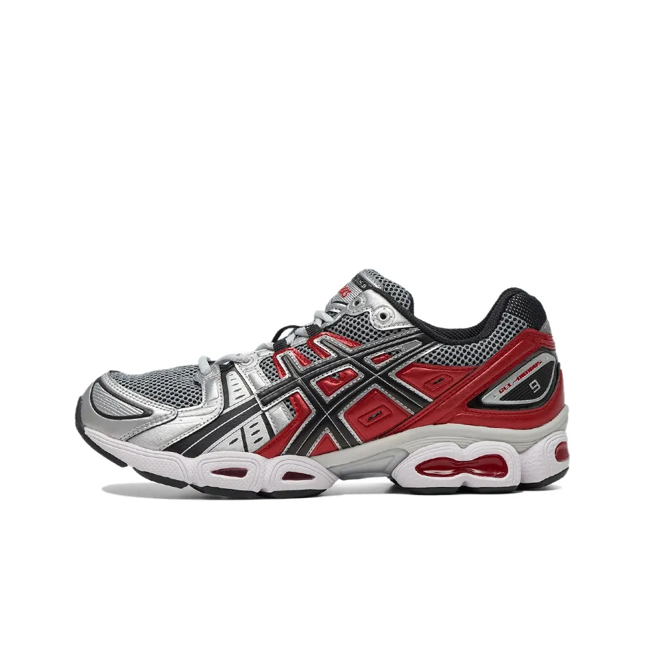 Asics Gel Nimbus 9 Pure Silver Classic Red