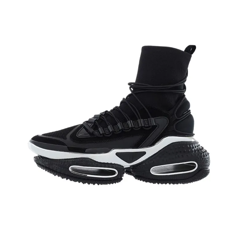 BALMAIN B Bold Chunky Sneakers Men's Black