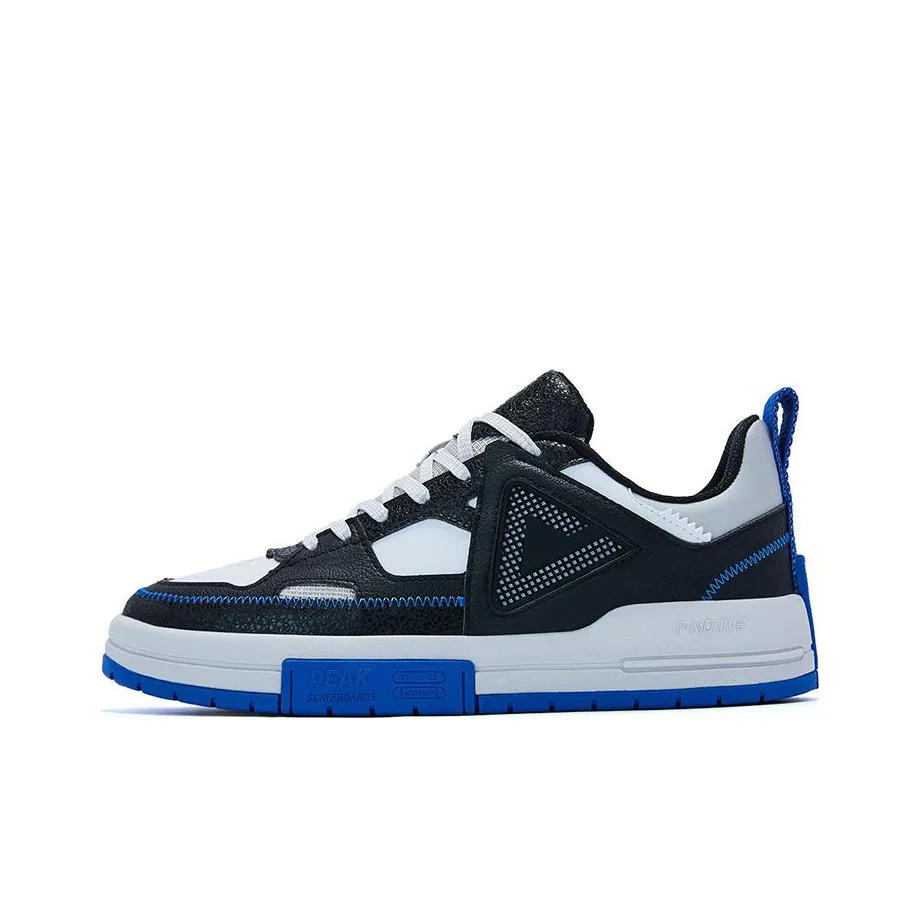 PEAK Anti Slip Wear Resistant Low Top Skateboard Shoes Men's Black